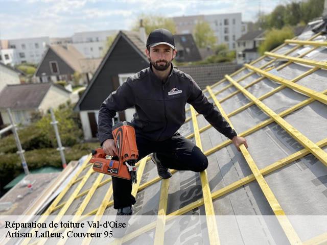 Réparation de toiture 95 Val-d'Oise  Artisan Lafleur, Couvreur 95